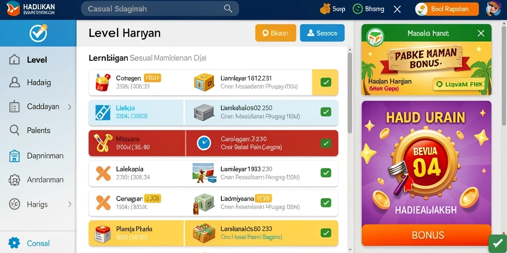 Tampilan antarmuka yang menarik dan mudah digunakan.