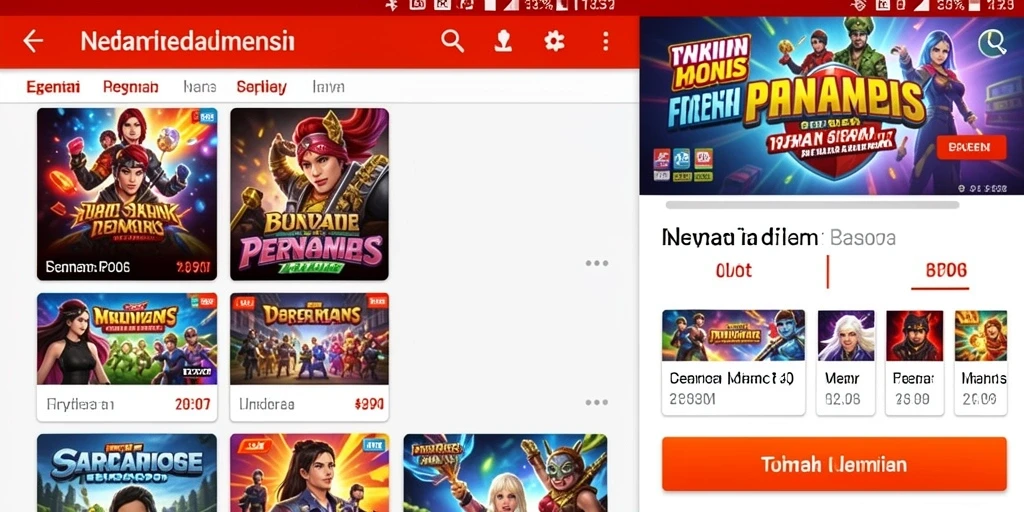 Tampilan antarmuka yang bersih dan intuitif.