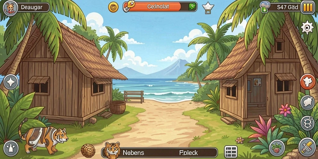 Tampilan utama game CRS99 yang mengesankan.