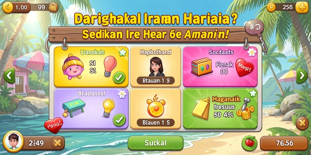 Screenshot menunjukkan karakter utama dalam aksi pertarungan.