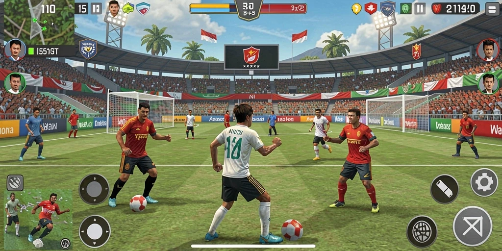 Tampilan antarmuka yang sederhana dan menarik.