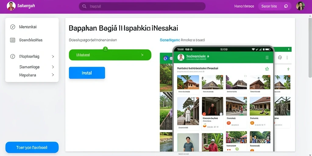 Antarmuka pengguna yang intuitif dan mudah dinavigasi.