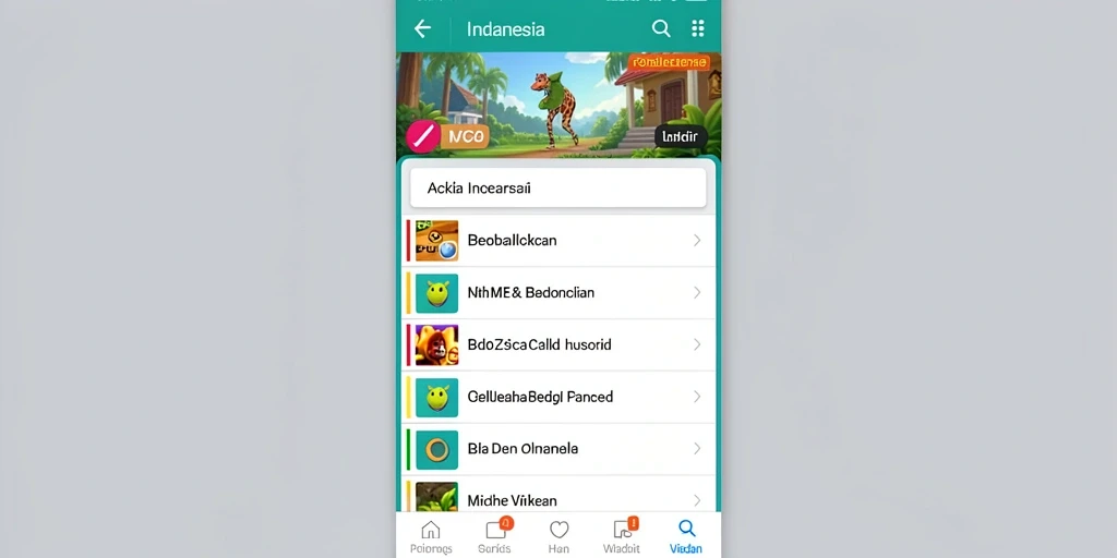 Tampilan antarmuka yang user-friendly.