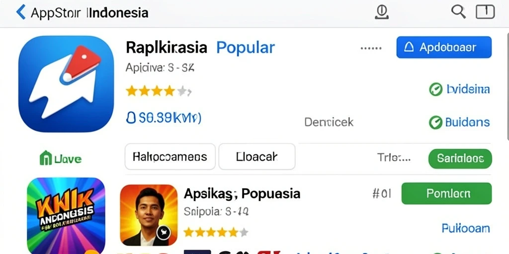 Tampilan antarmuka yang intuitif dan mudah dipahami.