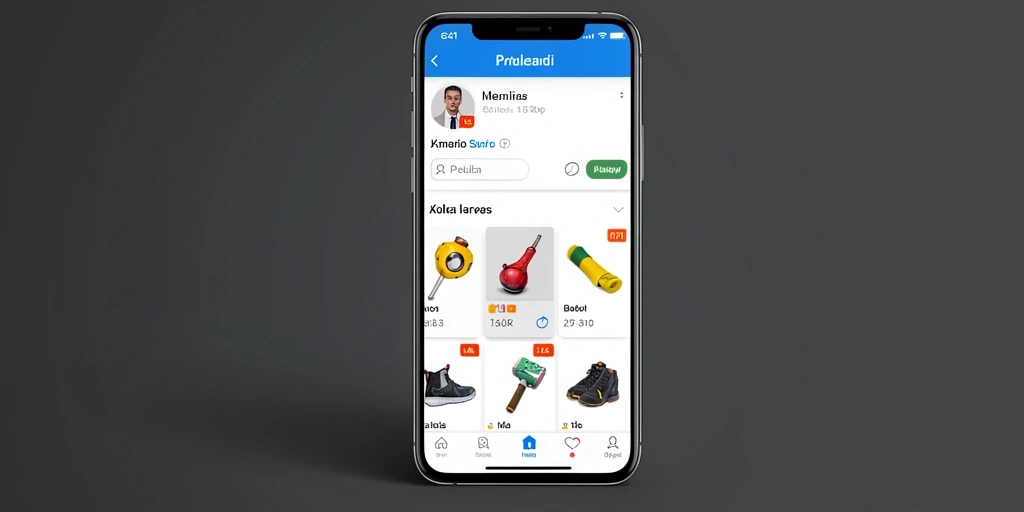 Screenshot menunjukkan tampilan menu utama yang menarik.