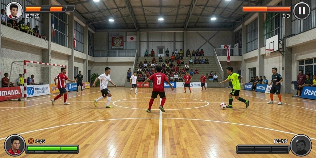 Tampilan antarmuka yang intuitif dan menarik.