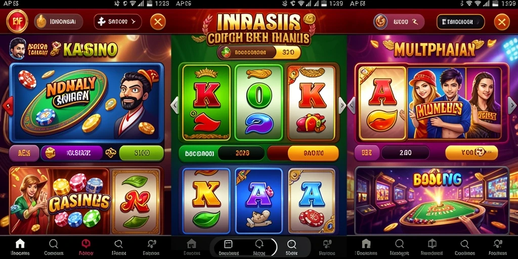 Tampilan awal game PUTARMEGA yang memukau.