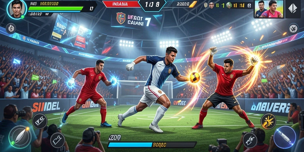 Tangkapan layar menampilkan petualangan epik di dunia fantasi.