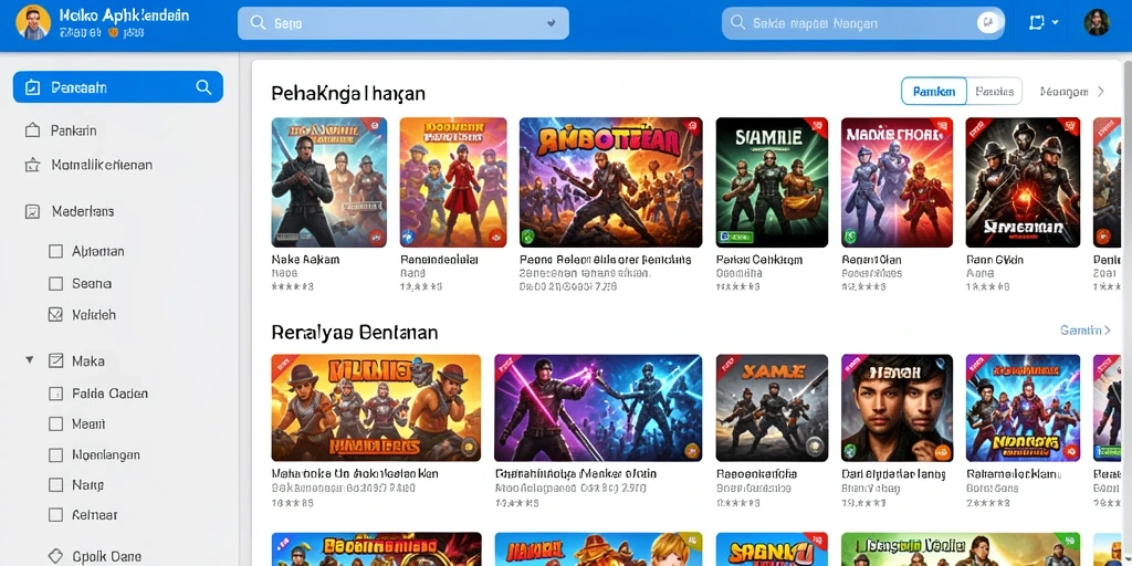 Antarmuka aplikasi yang sederhana dan intuitif.