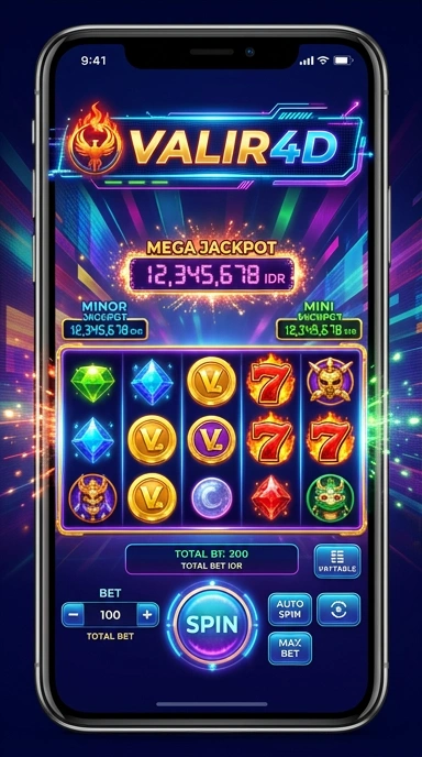 Cuplikan layar menu unduhan valir4d untuk perangkat Android